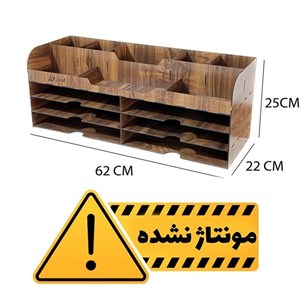 کازیه چوبی اداری و دانش آموزی و دانشجویی و کارمندی بسیار جادار - مونتاژ نشده ارسال میشود (پس کرایه) 