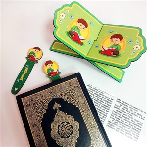 گیفت جشن قرآن (رحل قرآن، بوک مارک)