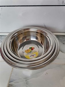 آبکش استیل مربعی یونیک 5 پارچه
