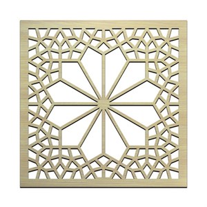 تایل سقفی کد LMG0029-B سایز 60 60 سانتی متر بسته 4 عددی