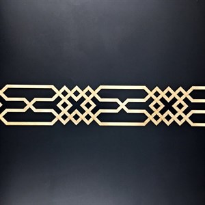 نوارآینه ای تزیینی مولتی استایل،طرح نگین،جنس مولتی استایل،دردورنگ طلایی و نقره ای،بسته1عددی،ابعادهرقطعه8در60 سانت