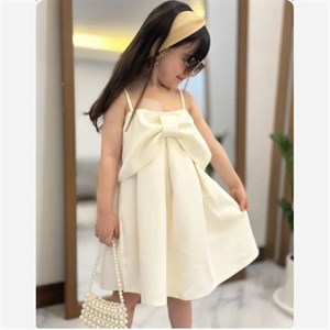 سارافون دخترانه مازراتی طرح پاپیون سایز 40 تا 60 مناسب 2 تا 11 سال