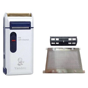ماشین اصلاح موی صورت یاندو مدل Sv-w301u فویلی صفر زن با تیغه استیل ضد زنگ، باتری قابل شارژ با 60 دقیقه استفاده، طراحی