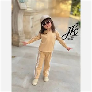 بلوز و شلوار دخترانه دورس پنبه لاکرا مناسب سایز 40 تا 55 (2)