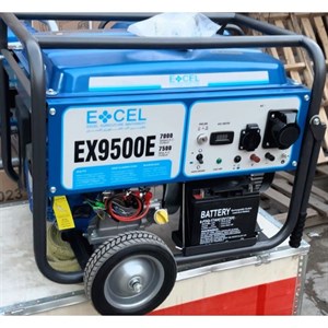 موتور برق اکسل بنزینی چرخدار 7.5کیلووات ex9500 ریموت دار