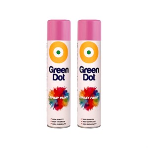 اسپری رنگ صورتی گرین دات مدل green2 حجم 300 میلی لیتر مجموعه 2 عددی