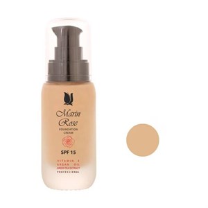 کرم پودر مایع مارین رز SPF15 مدل E شماره 111 مناسب برای انواع پوست حجم 40 میلی لیتر
