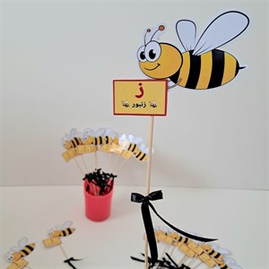 تاپرِ نشانه ی (ز ) طرح زنبور
