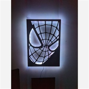 تابلو بک لایت طرح اسپایدرمن مدل t110