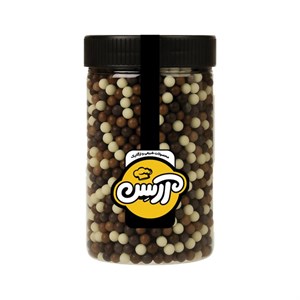 شکلات چیپسی توپی سه طعم آرسن - 300 گرم
