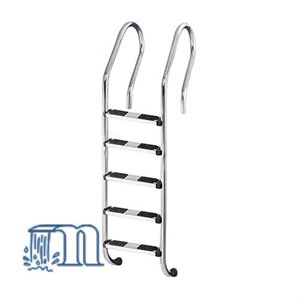 پله (نردبان)استخری 5 پله مدل کلاب کفی استیل