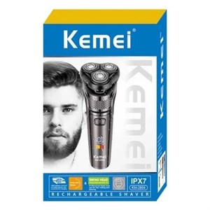 ماشین اصلاح موی صورت وبدن شارژی کیمی مدل KM-2804جدید