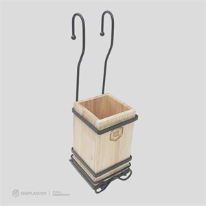 جاقاشقی آویز چوبی لیمیتاک مدل صبا آویز و رومیزی