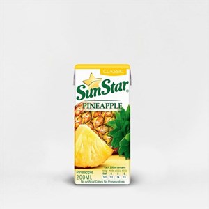 آبمیوه آناناس 200 میل سان استار - 6261939980038