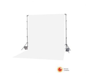 فون شطرنجی پرو سفید Backdrop PRO 3×5