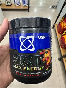 مکمل پمپ عضلات مکس انرژی سری USN - افزایش حجم و تمرکز-پمپ پیش تمرین مکس انرژی (Max Energy) مدل USN - حجم  180گرم 