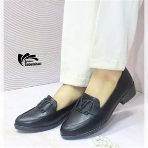 کالج زنانه چرم شرکتی مشکی مدل راحت و خوشفرم سایز 37 تا 40