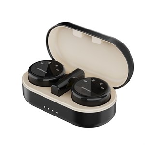 میکروفون حرفه ای بی سیم پرودو مدل PD-WMDMIC-BK New Pack، با درگاه USB Type C و فیلتر برش فرکانس های پایین