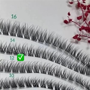 مژه ریسه ای فیشر سایز 12