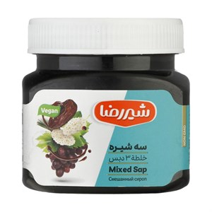سه شیره شیررضا - 410 گرم