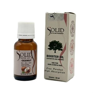 روغن مو نرمکننده سالید مدل نارگیل مناسب برای انواع مو حجم 18میلیلیتر