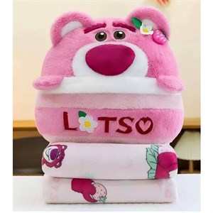 خرس پتو بالشتی طرح لاتسو