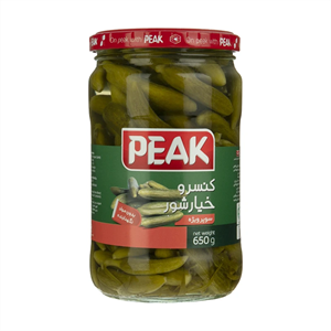 خیارشور سوپر ویژه 650 گرم پیک - 6263555000794