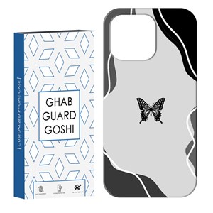 کاور قاب گارد گوشی طرح پروانه کد Dimo-536 مناسب برای گوشی موبایل اپل IPHONE 13 PRO MAX - با بهترین کیفیت