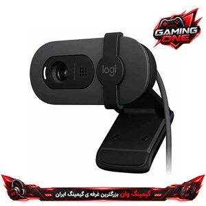 وبکم لاجیتک Logitech Brio 95 1080p با لنز شیشهای و میکروفون داخلی-گیمینگ وان تخصصی ترین غرفه ی وسایل گیمینگ در ایران