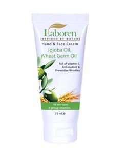 کرم مرطوب کننده تیوپی جوانه گندم و جوجوبا لابورن حجم 75 میل laboren jojoba oil cream