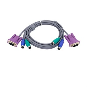 کابل1.5 متری KVM PS2 ضخیم با کیفیت