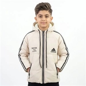 کاپشن پسرانه ADIDAS استخوانی