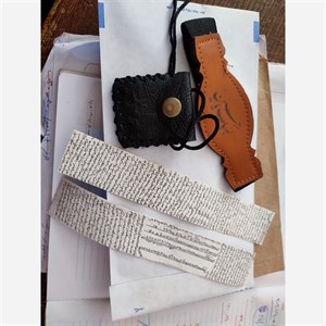 صلواتشمار مشکی تک رنگ سفارشی عمده 30 تومان