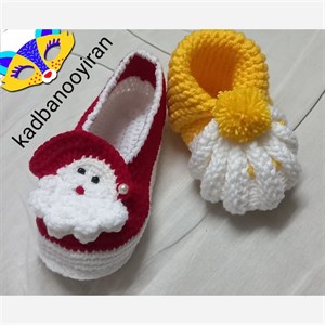 گیوه بچگانه پاپوش،بافتنی ،پاپوش دستباف مناسب کودکان  