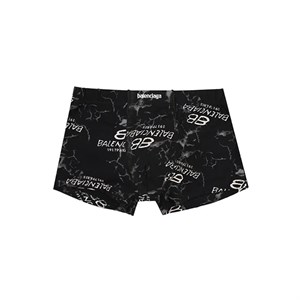 شورت مردانه نیم پا نخ و پنبه لاکرا طرح balenciaba فری سایز