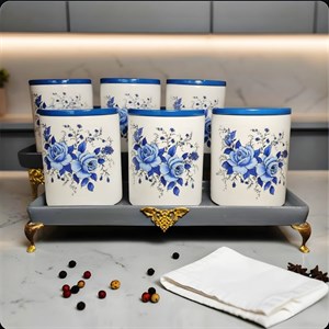 بانکه،جا ادویه، پاسماوری (گل آبی)
