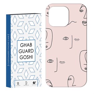 کاور قاب گارد گوشی طرح صورت کد Dimo-515 مناسب برای گوشی موبایل اپل  IPHONE 13 PRO MAX - با بهترین کیفیت