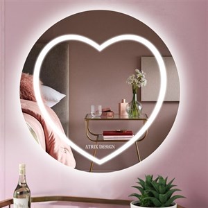 آینه آتریکس مدل بک لایت کدAM12(ارسال پسکرایه)