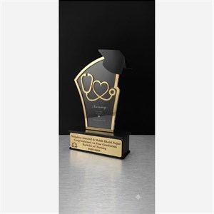 تندیس فارغ التحصیلی پلکسی رشته پرستاری هتراتندیس
