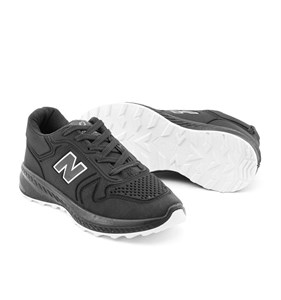 کفش مردانه اسپرت چرم مصنوعی مشکی New Balance51192