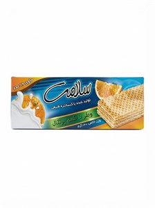 ویفر پرتقالی 160گرمی سلامت کد 20