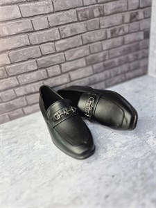 کفش طبی زنانه نبی دو سانت مشکی براق