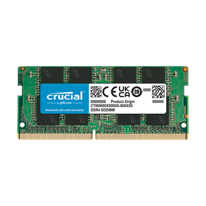 رم لپتاپی تک کاناله کروشیال مدل SODIMM ظرفیت 8 گیگابایت فرکانس 3200 مگاهرتز DDR4