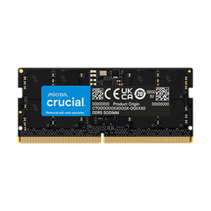رم لپتاپی تک کاناله کروشیال مدل SODIMM ظرفیت 16 گیگابایت فرکانس 5600 مگاهرتز DDR5