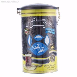 چای سیاه شکسته دوغزال ارل گری قوطی فلزی خارجی 400 گرم Do Ghazal Earl Grey tea gr 