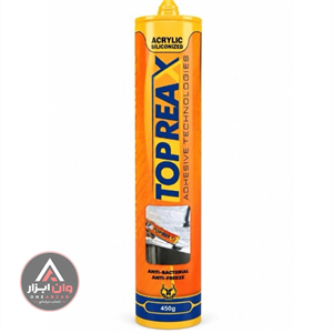 چسب ماستیک مشکی تاپ رکس حجم 450 گرم