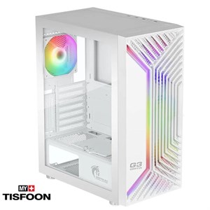 کیس کامپیوتر گرین مدل GRIFFIN G3 PLUS سفید