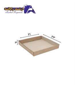 سینی بستنی (بسته ۱۰۰ عددی)