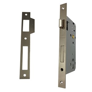 قفل در سوییچی آماتیس کد 9CM SS به همراه مقابل قفل