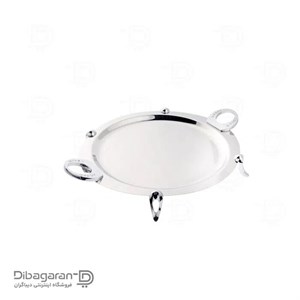 سینی استیل سافینوکس مدل حلقه نگین گرد کد 805